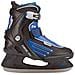 Hockey Su Ghiaccio Pattini Da Ghiaccio Semi Stivale Molle (43schwarz Blu Di Argento)  - Foto miniatura 1