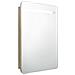 Armadietto Bagno con Specchio e LED Rovere 60x11x80 cm - Foto miniatura 2