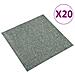 Quadrotte di Moquette 20 pz 5 m² 50x50 cm Verdi - Foto miniatura 1