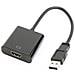 A-USB3-HDMI-02 USB HDMI Nero cavo di interfaccia e adattatore - Foto miniatura 1
