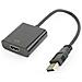A-USB3-HDMI-02 USB HDMI Nero cavo di interfaccia e adattatore - Foto miniatura 3