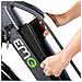 Bicicletta Elettrica E-Bike Queen 26 Ruote 26" Telaio in Alluminio Colore Grigio - Foto miniatura 2