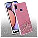 Custodia Compatibile Con Samsung Galaxy A10s / M01s In Rosa Con Glitter - Coperchio Protettivo In Silicone Tpu Flessibile Con Glitter Scintillanti - Foto miniatura 3
