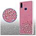 Custodia Compatibile Con Samsung Galaxy A10s / M01s In Rosa Con Glitter - Coperchio Protettivo In Silicone Tpu Flessibile Con Glitter Scintillanti - Foto miniatura 5