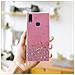 Custodia Compatibile Con Samsung Galaxy A10s / M01s In Rosa Con Glitter - Coperchio Protettivo In Silicone Tpu Flessibile Con Glitter Scintillanti - Foto miniatura 7