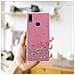 Custodia Compatibile Con Samsung Galaxy A10s / M01s In Rosa Con Glitter - Coperchio Protettivo In Silicone Tpu Flessibile Con Glitter Scintillanti - Foto miniatura 8