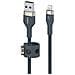 Cavo USB Tipo A a Lightning Intrecciato BoostCharge Pro Flex di (2 M) - Foto miniatura 1