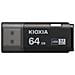 Kioxia LU301K064GG4, 64 GB, USB tipo A, 3.2 Gen 1 (3.1 Gen 1), Cuffia, 8 g, Nero - Foto miniatura 1