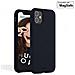 Cover Per Iphone 13 Pro Premium Silicone Microfibra, Blu - Foto miniatura 4