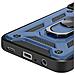 Cover Per Samsung A25 5g Anello Supporto Coprifotocamera Scorrevole, Blu Scuro - Foto miniatura 2