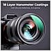 Filtro Per Obiettivo Della Fotocamera Filtro Uv: Protegge L'obiettivo E Previene I Raggi Uv Transparent+black 72 Mm - Foto miniatura 4