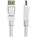 Cavo DisplayPort 1.2 certificato VESA bianco da 1,8 m, 4K 60 Hz, 21,6 Gbps, connettori DP a scatto, cavo DisplayPort DP 1.2, cavo monitor DP, M /M - Foto miniatura 2