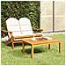 Set Salotto da Giardino Adirondack 2pz Legno Massello di Acacia - Foto miniatura 4