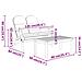 Set Salotto da Giardino Adirondack 2pz Legno Massello di Acacia - Foto miniatura 6