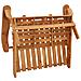 Set Salotto da Giardino Adirondack 2pz Legno Massello di Acacia - Foto miniatura 8