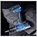 Trapano Avvitatore 20v 74pz 1 Batteria Caricabatteria Ixes C-dtb74/1-x - Foto miniatura 5