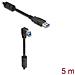 81115 - Usb 3.0 Kabel A Stecker Auf B Stecker 90° Unten 5 M - Kabel - Digital /daten (81115) - Foto miniatura 1