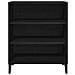 Mobile da soggiorno  Nero Rovere 57x35x70 cm in legno ingegnerizzato - Foto miniatura 6