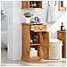 "Mobile da Bagno ""VIGO"" con Cassetto 37x34x80 cm Legno Massello di Pino" - Foto miniatura 4