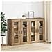 Armadi da Muro 2 pcs rovere artigianale 69.5 x 34 x 90 cm - Foto miniatura 4