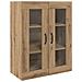 Armadi da Muro 2 pcs rovere artigianale 69.5 x 34 x 90 cm - Foto miniatura 5
