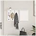 Appendiabiti a muro Bianco 85 x 10 x 45 cm Legno multistrato - Foto miniatura 4