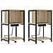 Armadio da Notte 2 pcs rovere sonoma 38 x 31 x 61 cm - Foto miniatura 1