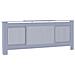 Copertura per radiatori 2 pcs Grigio (142-205) x 20.5 x 81.5 cm - Foto miniatura 4