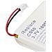 Batteria Li-polymer 180mah Per Cuffia Compatibile Plantronics Cs60 3.7v - Foto miniatura 4