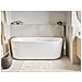 Vasca Da Bagno Serena 170 X 80 Cm Bianco - Foto miniatura 1