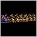 Decorazione di Natale LED Multicolore 69 x 79 cm PVC - Foto miniatura 5