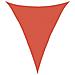 Vela Parasole 160 g/m² Triangolare Terracotta 5x6x6 m in HDPE - Foto miniatura 1