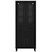 Credenza 2 pcs Rovere Nero Legno Stratificato e Vetro - Foto miniatura 8