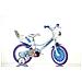Sch Snow Queen 16'' - Bicicletta Per Bambine (5-7 Anni), Ruote 16'', Telaio Acciaio, Con Accessori - Colore Bianco - Foto miniatura 1