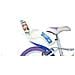 Sch Snow Queen 16'' - Bicicletta Per Bambine (5-7 Anni), Ruote 16'', Telaio Acciaio, Con Accessori - Colore Bianco - Foto miniatura 3