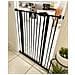 Safetots Cancelletto Di Sicurezza Extra Alto In Metallo Con Chiusura A Pressione, 75cm - 82,6cm, Nero Opaco, 104cm Di Altezza - Foto miniatura 4