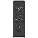 Supporto per Ombrellone Nero 15.5 x 15.5 x 49 cm Metallo - Foto miniatura 4