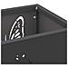 Supporto per Ombrellone Nero 15.5 x 15.5 x 49 cm Metallo - Foto miniatura 5