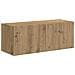 Set mobile TV 6 pcs Rovere artigianale Legno multistrato - Foto miniatura 5
