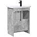 Set di mobili per il bagno Grigio Cemento 78,5 x 37,5 x 81 cm - Foto miniatura 6