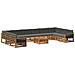Set divani con cuscino 11 pcs Legno di Acacia Massello - Foto miniatura 1