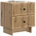 Armadio da Notte 2 pcs Rovere Artigianale 43 x 34,5 x 47,5 cm - Foto miniatura 2