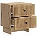 Armadio da Notte 2 pcs Rovere Artigianale 43 x 34,5 x 47,5 cm - Foto miniatura 4