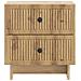 Armadio da Notte 2 pcs Rovere Artigianale 43 x 34,5 x 47,5 cm - Foto miniatura 5