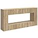 Tavolo consolle Rigato Rovere Sonoma 155 x 29 x 74 cm - Foto miniatura 1