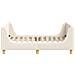 Struttura letto bambini con testata Crema 80 x 160 cm Bouclé - Foto miniatura 6