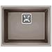 Lavello Karisma 105 Granitek Sottotop 56x43 cm 1 vasca Colore Tortora 43 - Foto miniatura 2
