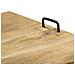 Mobile Porta Tv In Legno Massello Di Mango 110x35x45 Cm - Foto miniatura 2