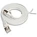 Cavo Di Collegamento Rete Rj45 Cat 6 U / ftp 2 M Bianco Piatto - Foto miniatura 1