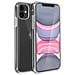 Cover Apple Iphone 11 Silicone Fronte Retro Trasparente - Foto miniatura 4